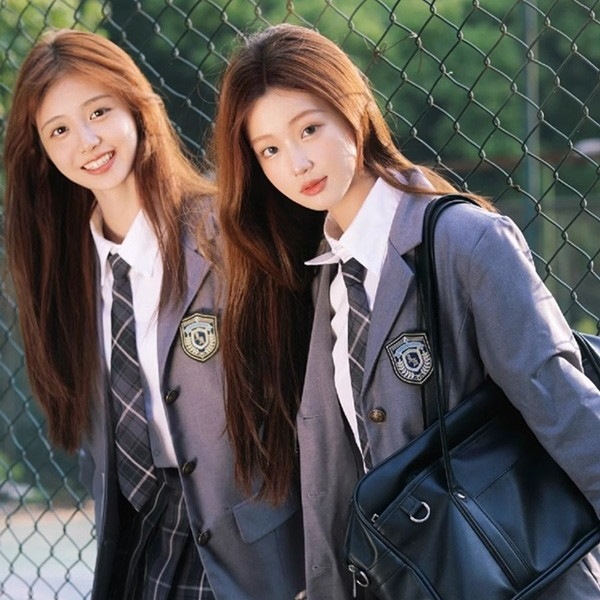 入学式 卒業式 制服 無地 ジャケット 女の子 スーツ セット 冬用 小学生 中学生 高校生 JK ジュニア 中学 受験 大きいサイズ ゆったりサイズ 韓国風 リボン 卒服 入園祝い ギフト 卒園式