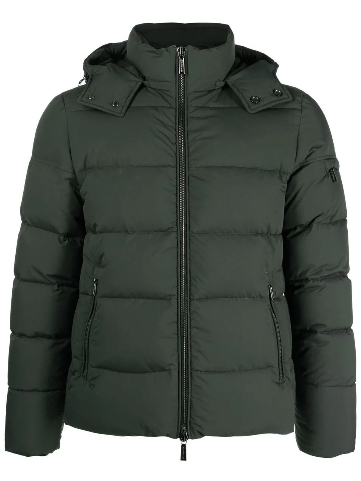 メンズ フード付き ダウンジャケット ボンバージャケット 撥水加工 ブレット FOREST (カーキ) BRETT-SKT MOUGI100134 U0311