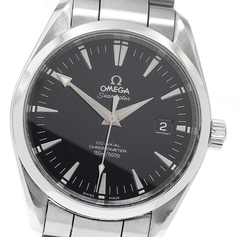 オメガ OMEGA 2503.50 シーマスター アクアテラ コーアクシャル 自動巻き メンズ _888151【中古】