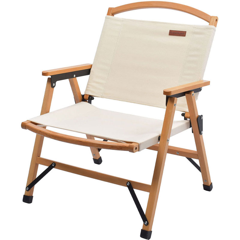 【ロット販売:入り数4】 peace park(ピースパーク) LOW WOOD CHAIR アウトドア イス (pp0440wh)