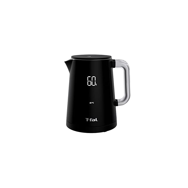 ティファール 電気ケトル 1.0L デジタルディスプレイ 温度調節 「ディスプレイ コントロール」 触れても熱くない 保温 ブラック KO8548JP