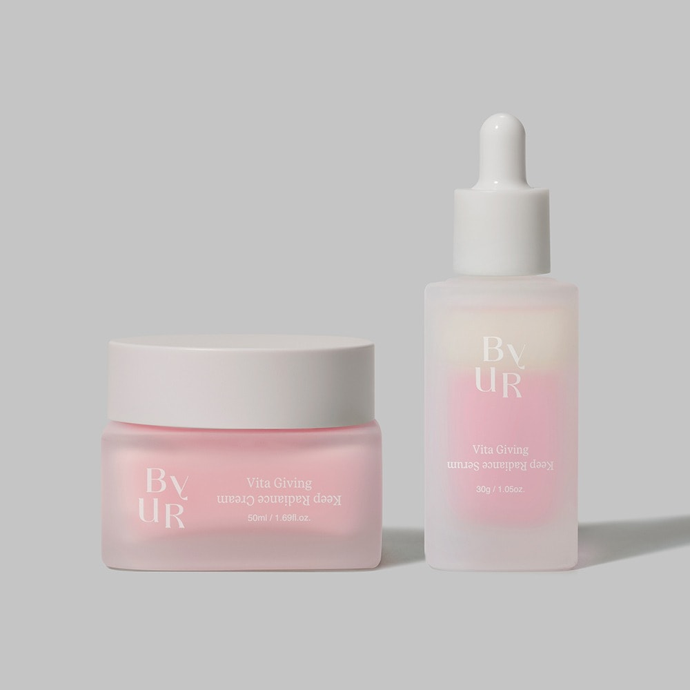 ビタギビング キープラディアンス セラム&クリームセット