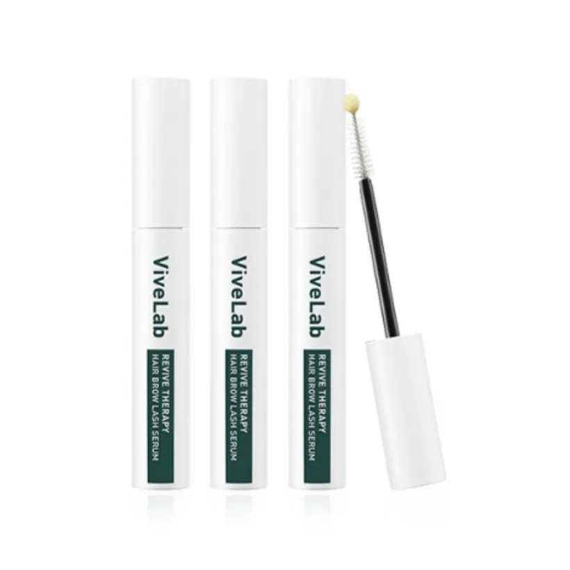 リバイブセラピー ヘアブローラッシュセラム 10ml まつげ栄養剤 3個