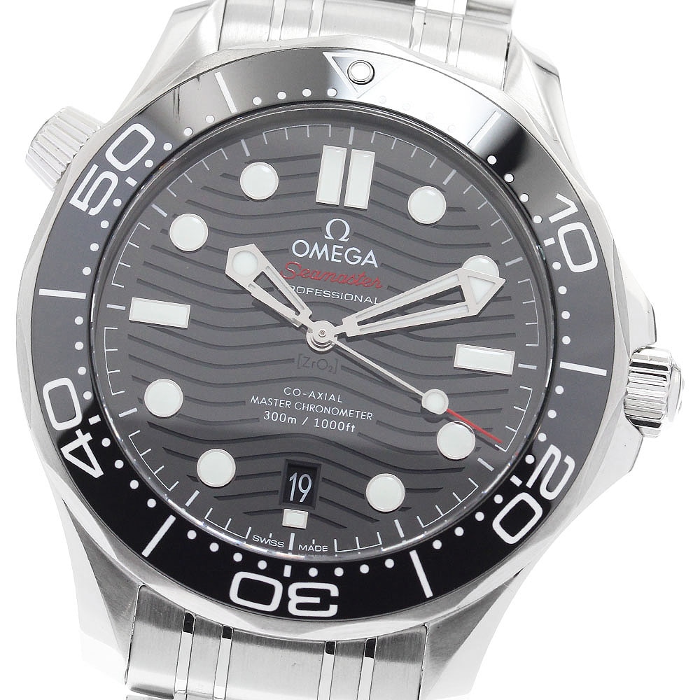 オメガ OMEGA 210.30.42.20.01.001 シーマスター300 コーアクシャル マスタークロノメーター 自動巻き メンズ 内箱・保証書付き_890593【中古】