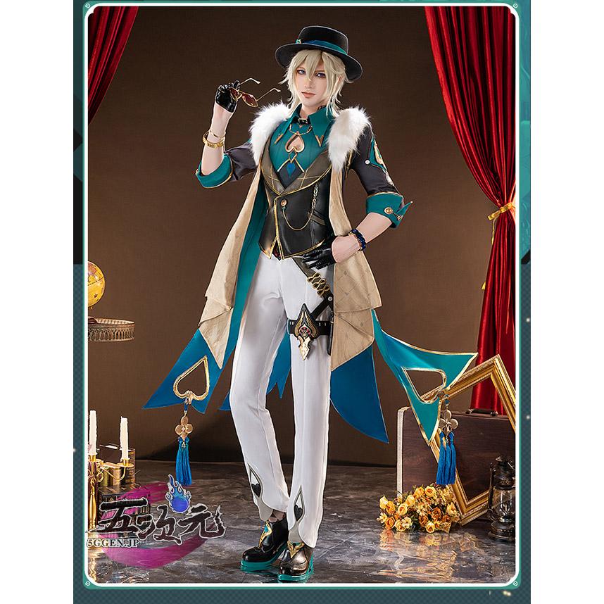 五次元　基萌　崩壊スターレイル コスプレ　崩スタ　アベンチュリン　衣装　ウィッグ　靴　追加可能