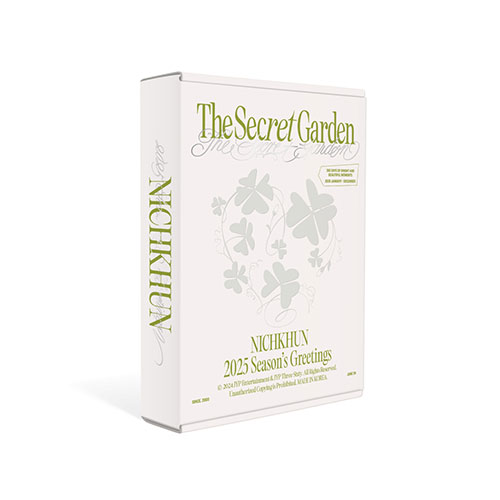 [APPLE MUSIC 特典付き] NICHKHUN - 2025 SEASONS Greetings [The Secret Garden]