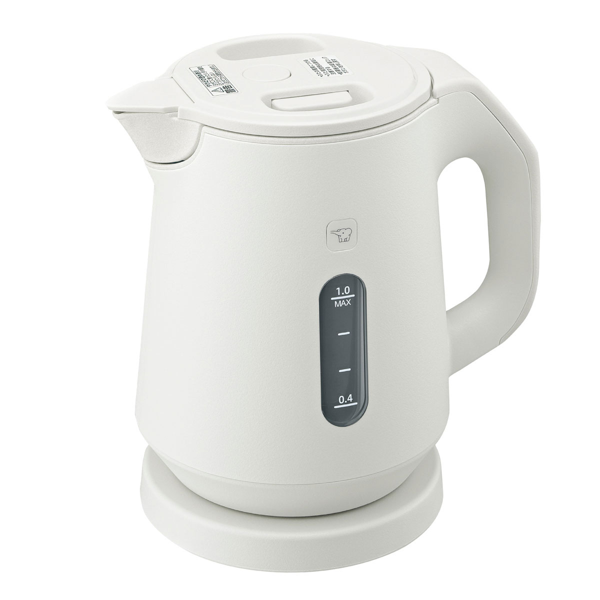 象印 CK-KA10-WM 電気ケトル　1.0L　ペールホワイト CKKA10WM