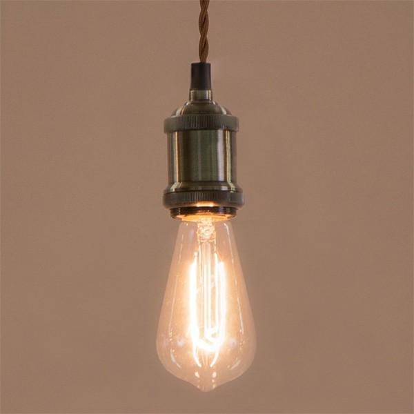 ペンダントライト シンプル 電球 むきだし おしゃれ カバーなし 5,655円