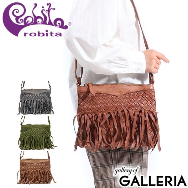 正規取扱店ロビタ バッグ robita ショルダー ショルダーバッグ celup メッシュバッグ 編み込み バッグ 斜めがけ 本革 小さめ レディース ミニショルダー RC-006
