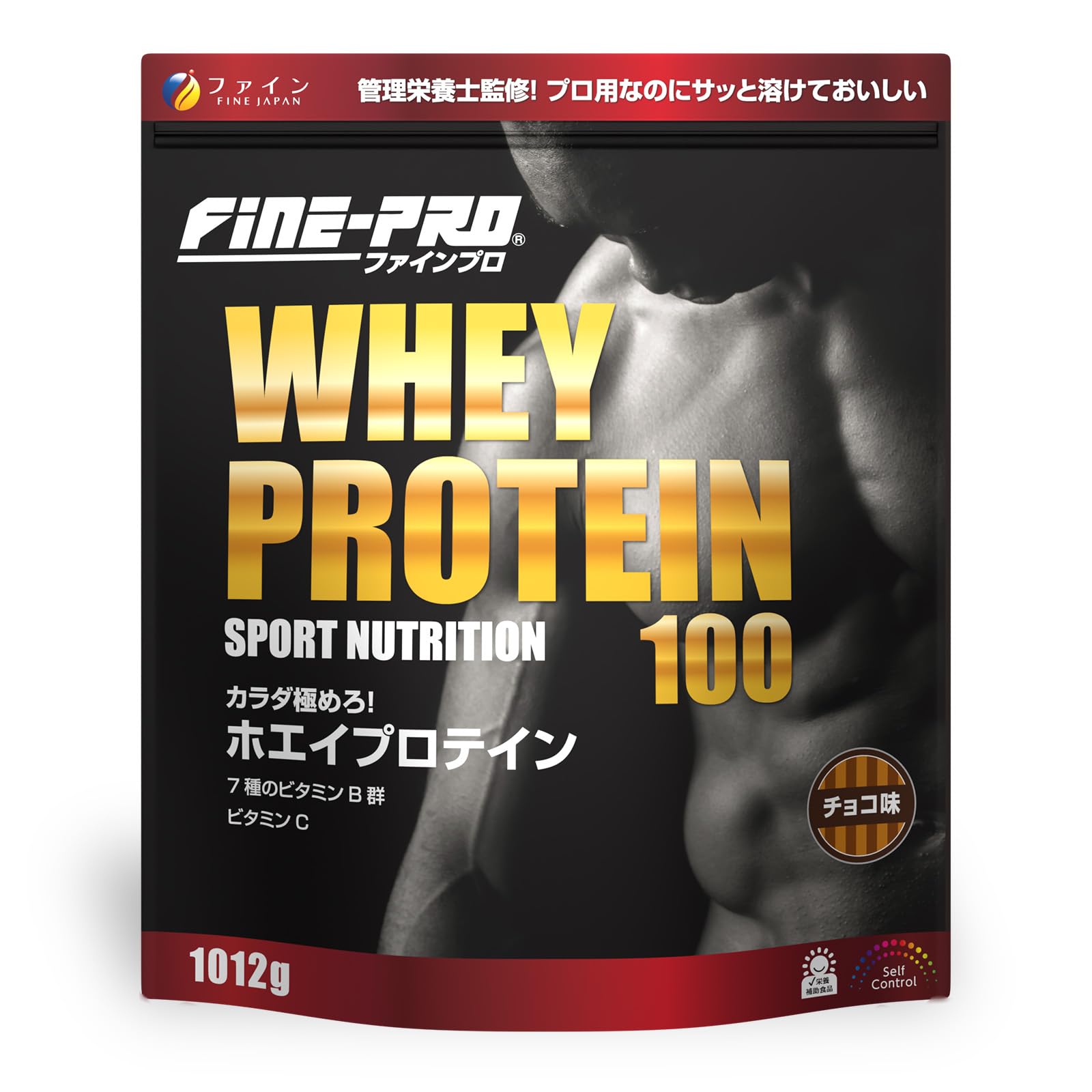 ファイン(FINE JAPAN) ファインプロ ホエイプロテイン100 チョコ味 アミノ酸スコア100 国内生産 1012gプロテイン配合