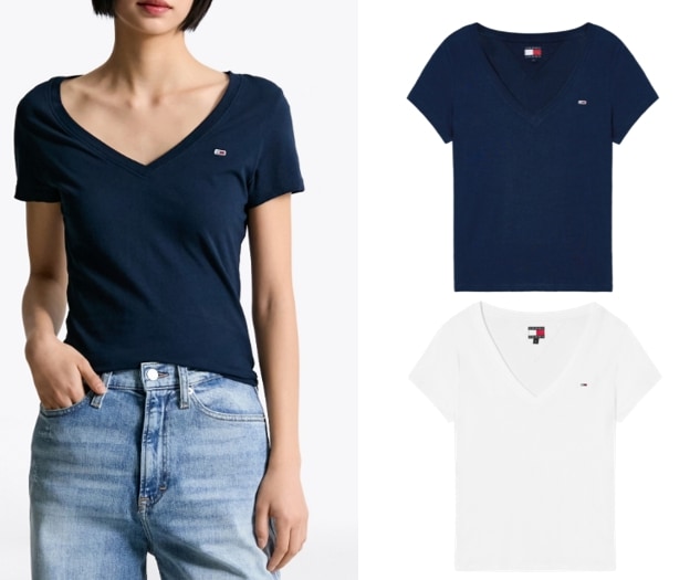 V-neck T-shirt (T32F1TTO18SWT40XX)