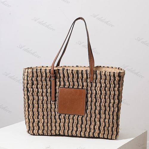 ビーチ バッグ 母の日 ストローバッグ お出かけ 草編みバッグ 夏 海 通勤 旅行 かわいい かごバッグ 大人 贈り物 レディース おしゃれ 手提げバッグ リゾート 麦わらバッグ 大容量 トートバッグ