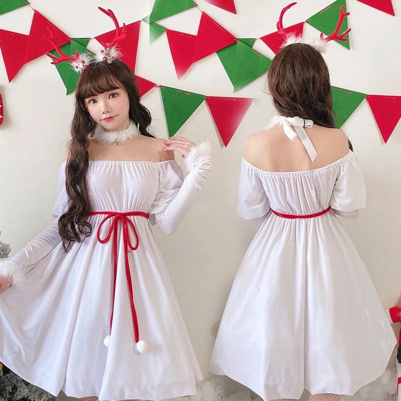 サンタ コスプレ クリスマス ワンピース サンタクロース レッド グリーンサンタ ワンピース サンタコス コス レディース 可愛い 忘年会 仮装 大人 大人用 女性 クリスマス 衣装 クリスマス 二次