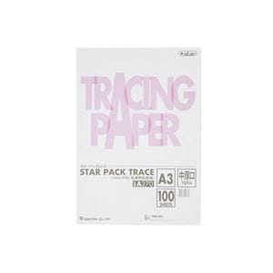 （業務用2セット）桜井 ハイトレス 高透明度トレペ A370 75G 100枚