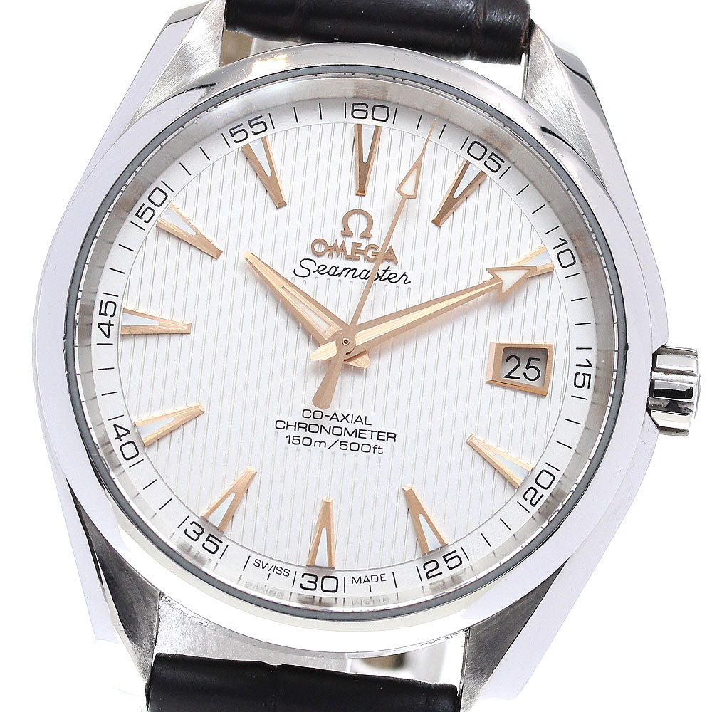 オメガ OMEGA 231.13.42.21.02.002 シーマスター アクアテラ マスターコーアクシャル 自動巻き メンズ _827613【中古】