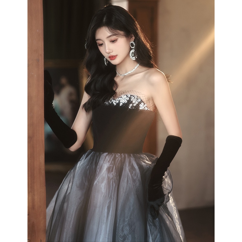 パーティードレス ロングドレス 結婚式 ピアノ 披露宴 マキシ丈 演奏会フォーマルドレス ドレス 二次会 発表会 忘年会 演出舞台 ピアノお呼ばれ