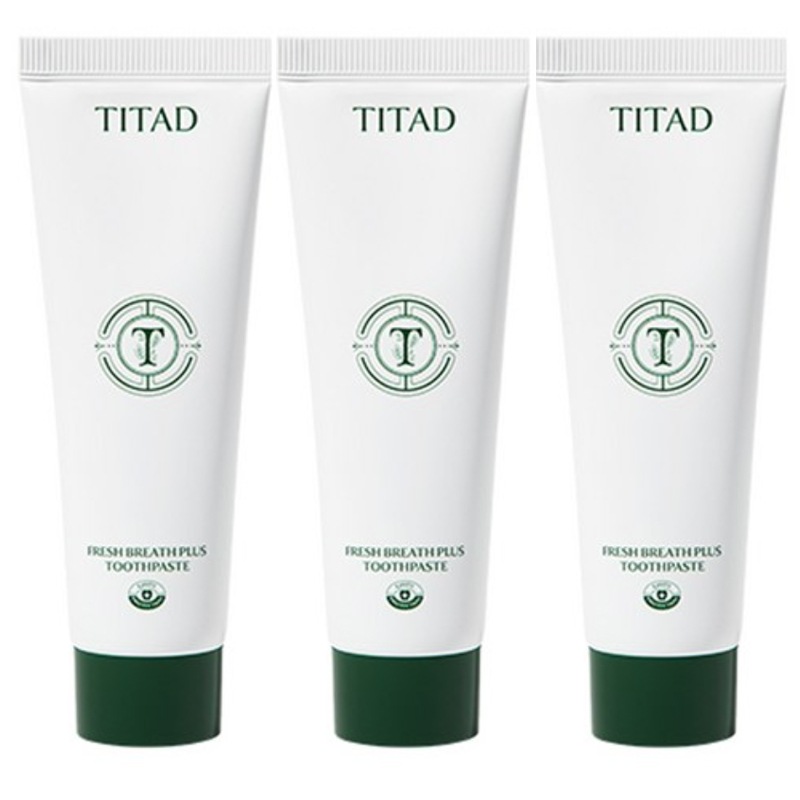 [TITAD] チタッドフレッシュブレスプラス歯磨き粉（フッ素含有）100g*3個
