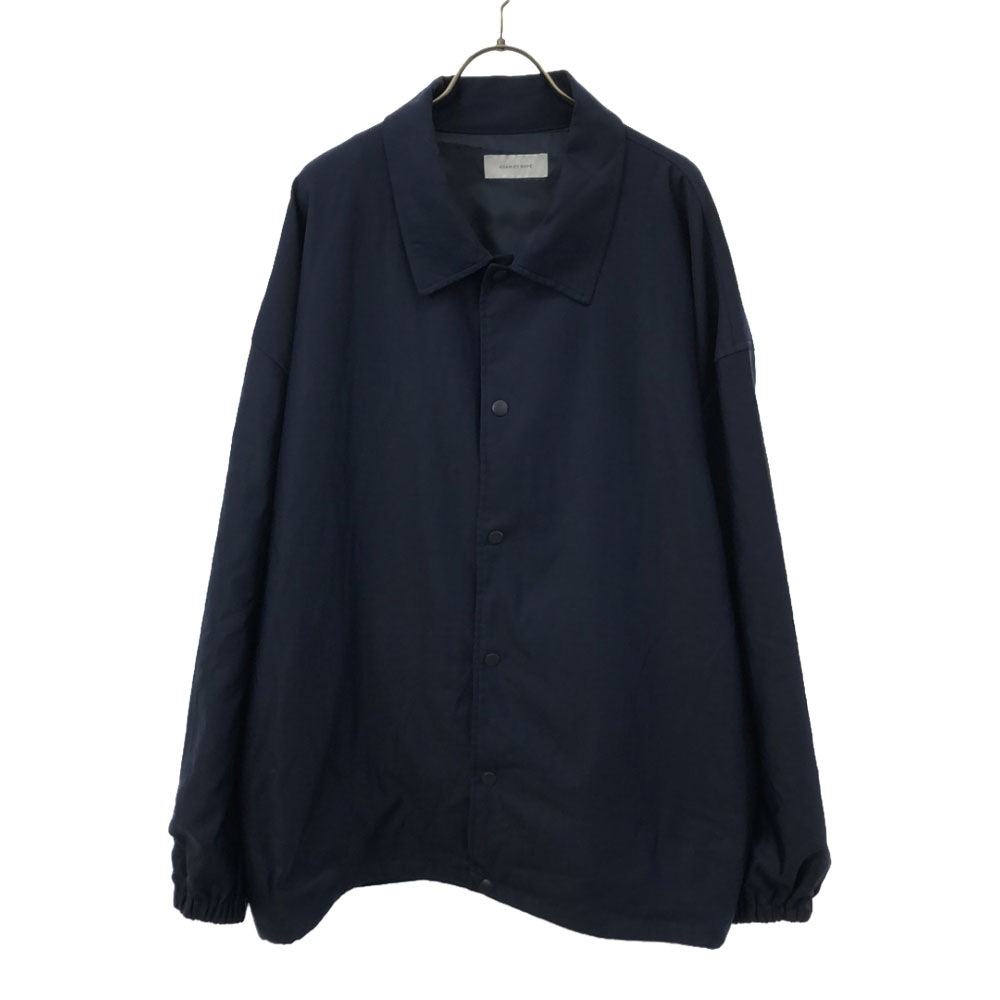 アダムエロぺ バック刺繍 コーチジャケット M ネイビー Adam et Rope メンズ