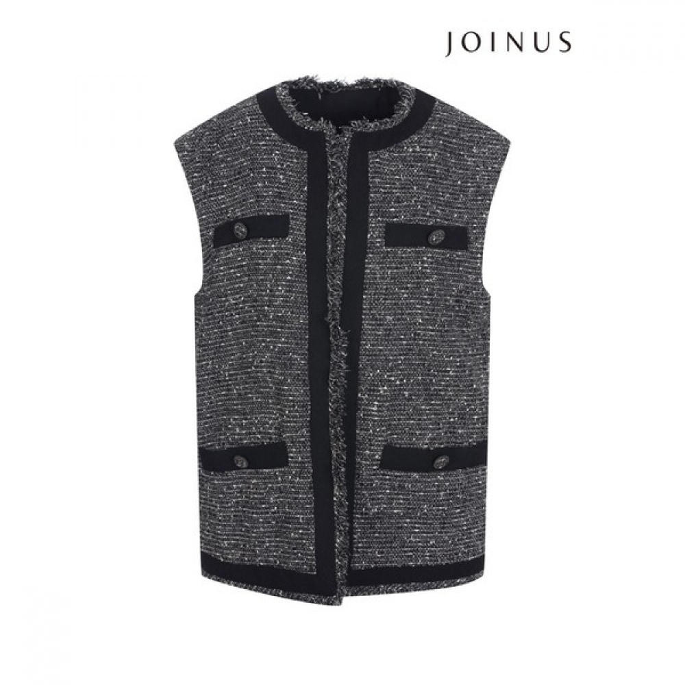 [ジョイナーズ] グリッターツイードカラーベスト_JACS1-WVT040