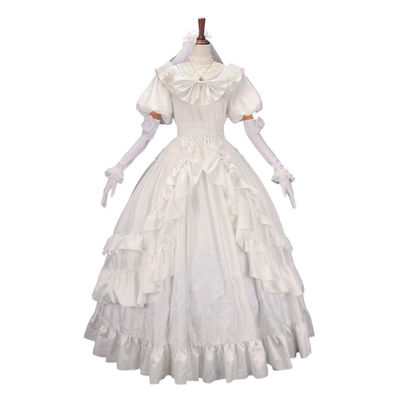 Monenjoy コスプレ衣装　 アイデンティティ5　ハンター血の女王の衣装　遡及シリーズ「約束された日」　第五人格/IdentityV　ウェディングドレス　洋服　コスプレ衣装イベント