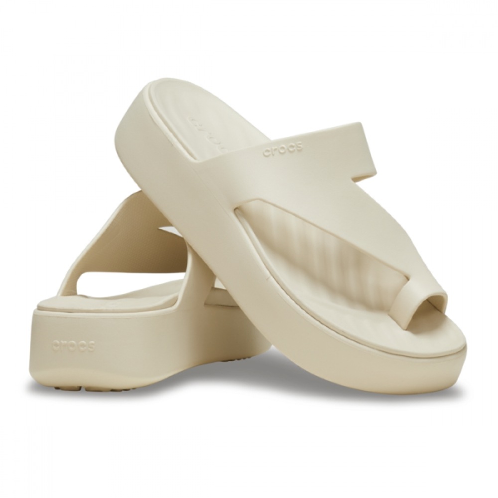 クロックス レディース ゲットアウェイ プラットフォーム トウループ サンダル スリッパ 210834-0LH