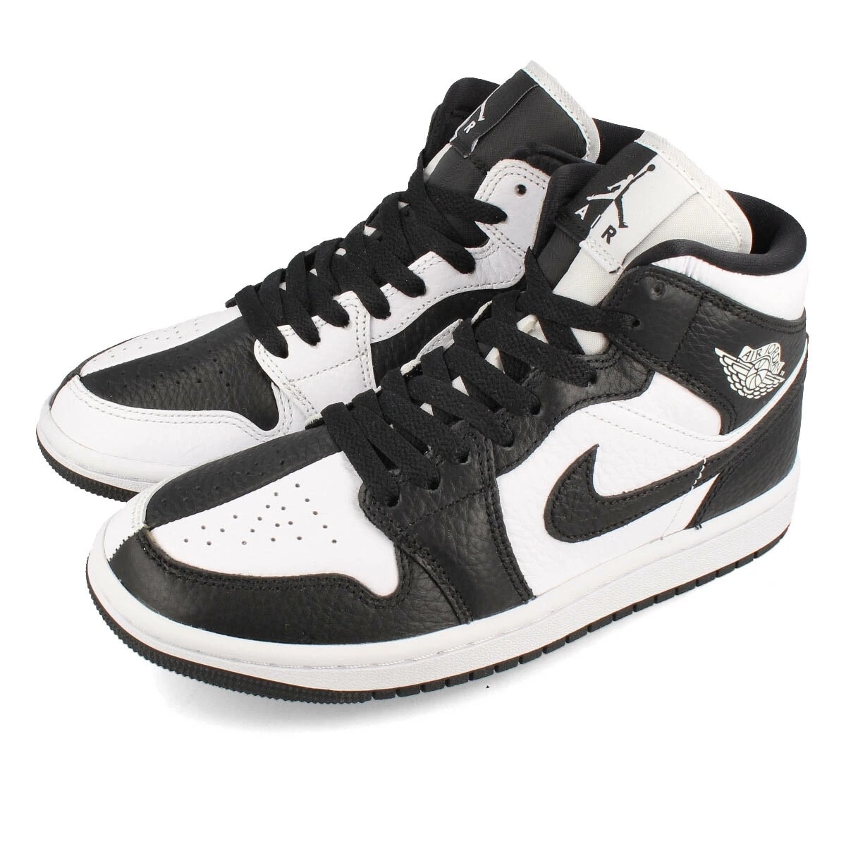 WMNS AIR JORDAN 1 MID SE WHITE/BLACK/WHITE