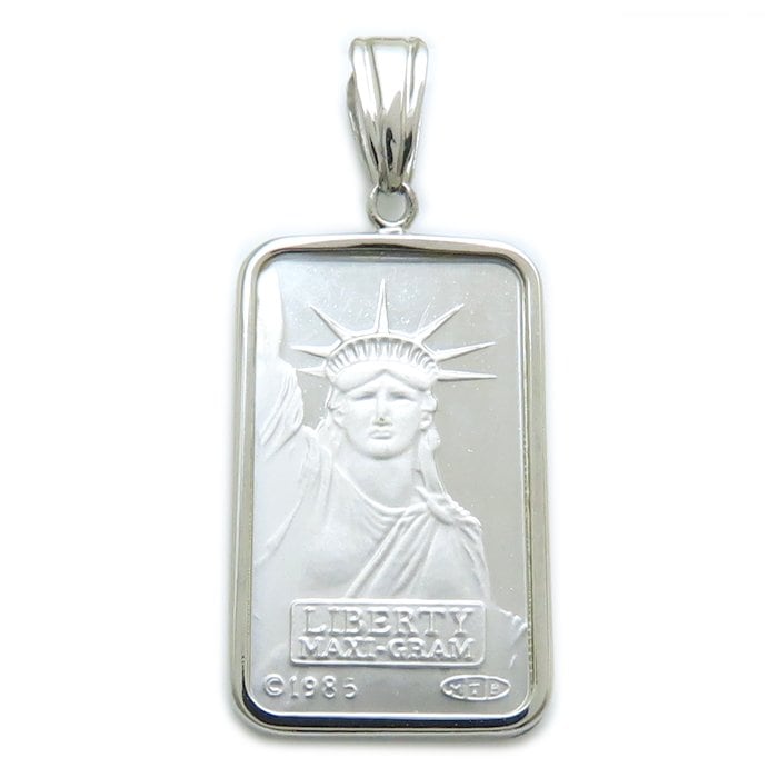 Pt999.5 5g インゴット トップ リバティ 自由の女神 Pt999プラチナxPt900プラチナ レディース/79065【中古】