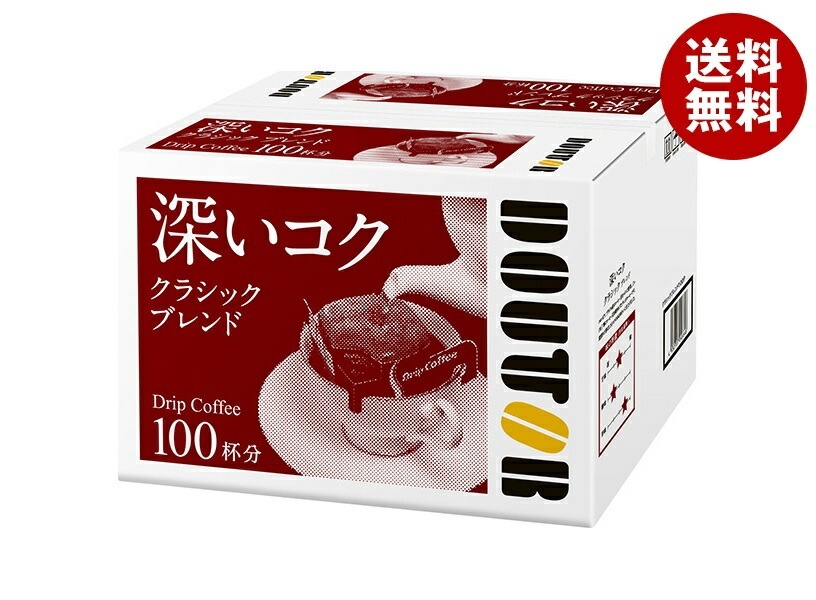 ドトールコーヒー ドトール ドリップコーヒー クラシックブレンド (10g＊100P)＊1箱入＊(2ケース)