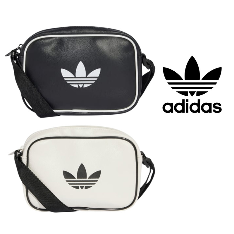 送料無料 ADIDAS ADICOLOR CLASSIC MINI AIRLINER BLACK JX0230 WHITE JX0231 アディダス アディカラー クラシック ミニ エアライナー 韓国