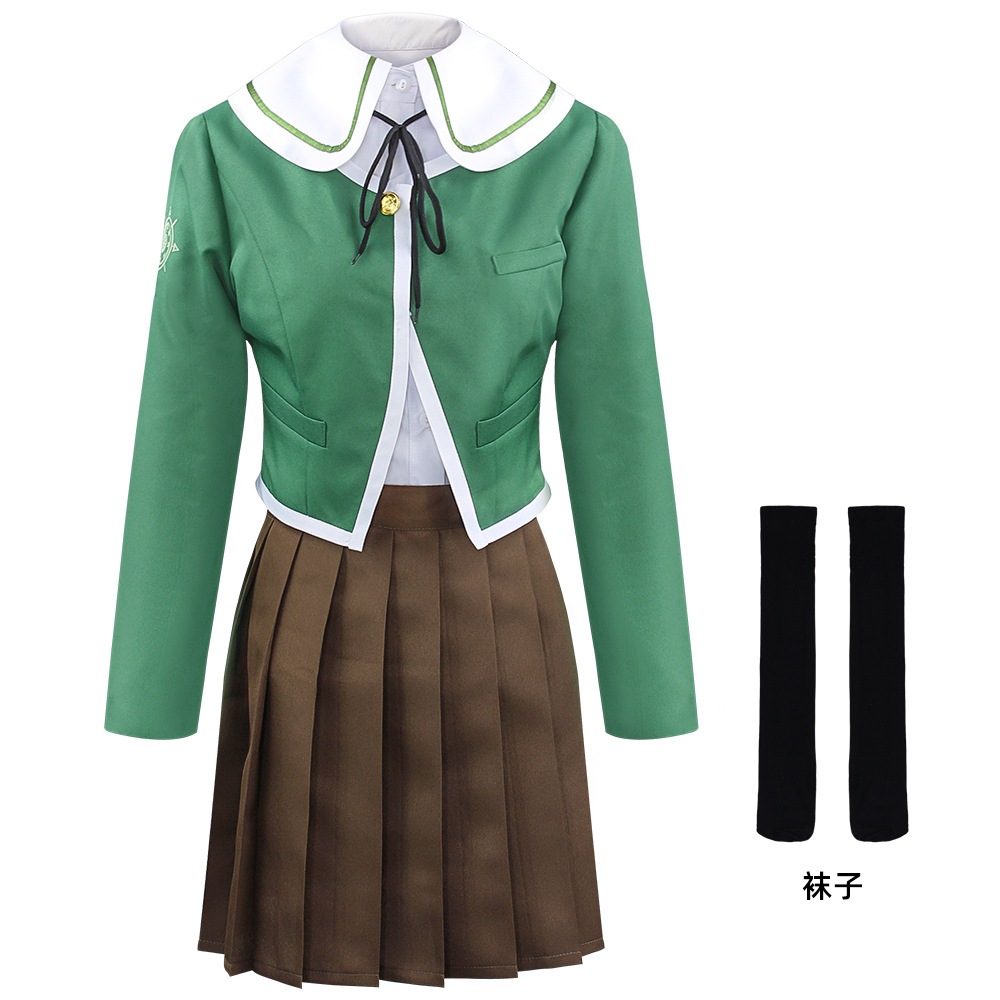 K1022新弾丸論破アニメ衣装不二咲千尋コスプレキャンパス衣装アニメ出演服