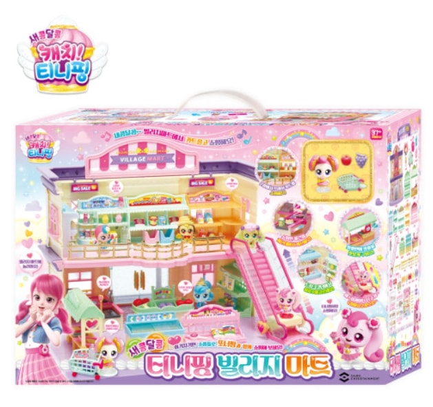[韓国の人気キャラクター] 甘酸っぱいキャッチティーニッピングビレッジマート/ 韓国人気キャラクター/かわいいキャラクターハウス 티니핑 빌리지 마트