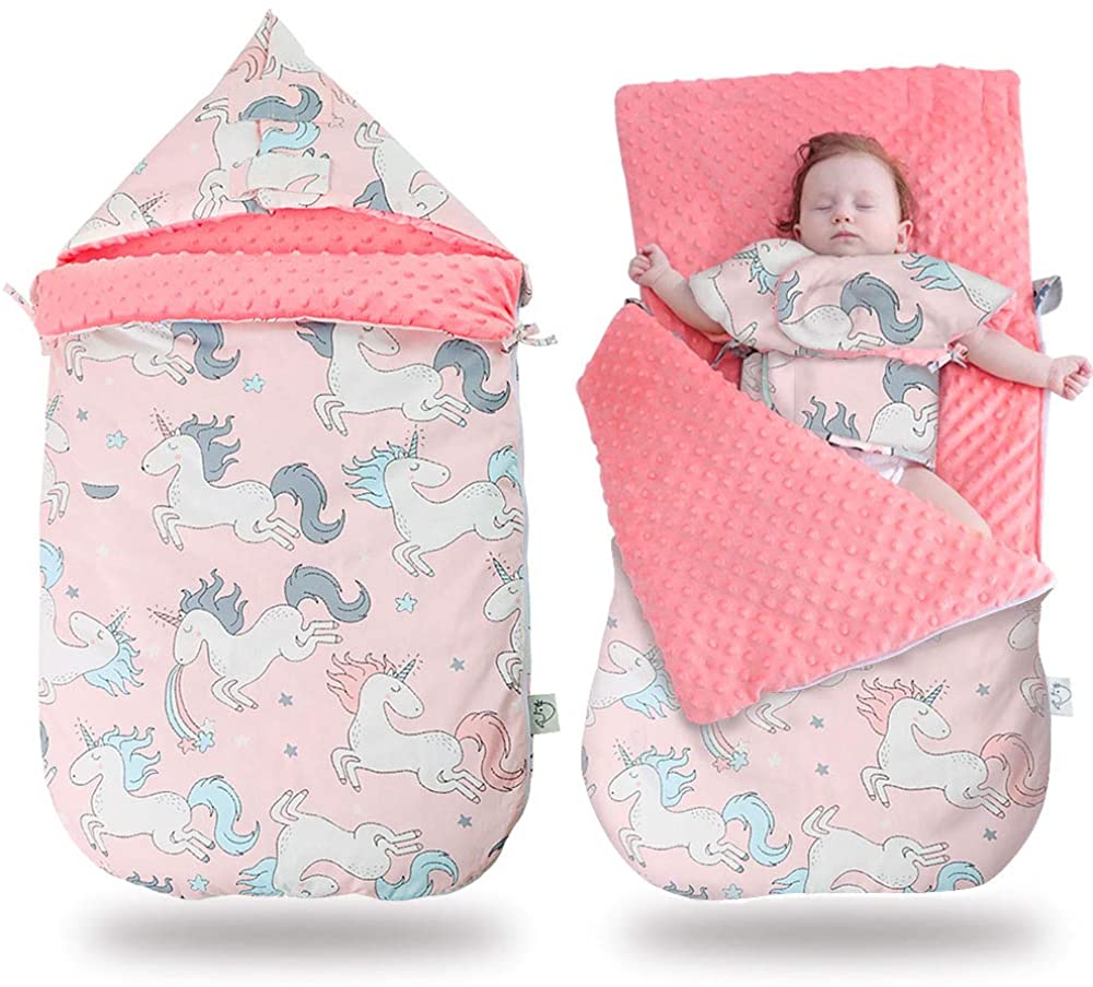 【本日限定価格】 ベビー寝袋 OU.OU 出産祝い 出産準備 寝袋 新生児用 赤ちゃん布団 柔らかい
