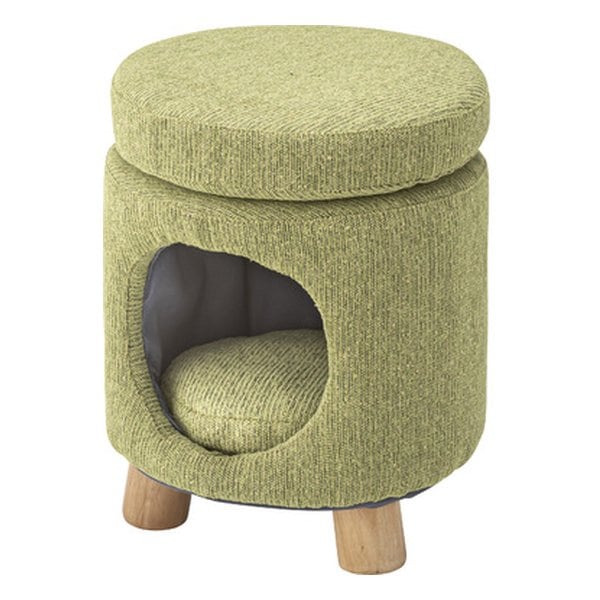 ペットスツール グリーン 幅33×奥行き33×高さ41cm PET-61GR