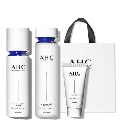 ヒアルロ ディープ ボリューム 5 トリートメント エマルジョン 100ml + エッセンス 130ml + フォーム 30ml