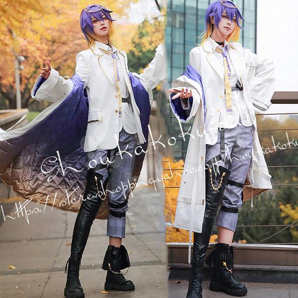 バーチャルライバー 風 彩虹社VTuber Aster Arcadia アスター アルカディア コスプレ衣装 ウィッグ cos靴 コスチューム 演出服 cosplay 変装 仮装-418