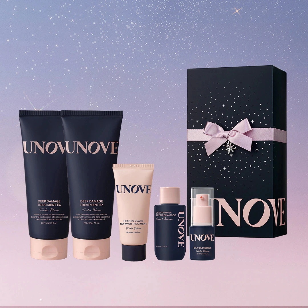 Qoo10] UNOVE 【メガ割限定】 ダメージケア 3-STE : キット・コフレ・福袋