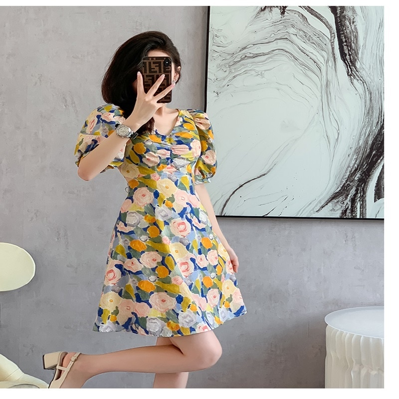 ワンピース レディース 膝上 半袖 Vネック 襟なし タイト スリム Aライン ハイウエスト かわいい 大人可愛い きれいめ 上品 おしゃれ こなれ感 ラフ ガーリー 個性的 エレガント 主役級