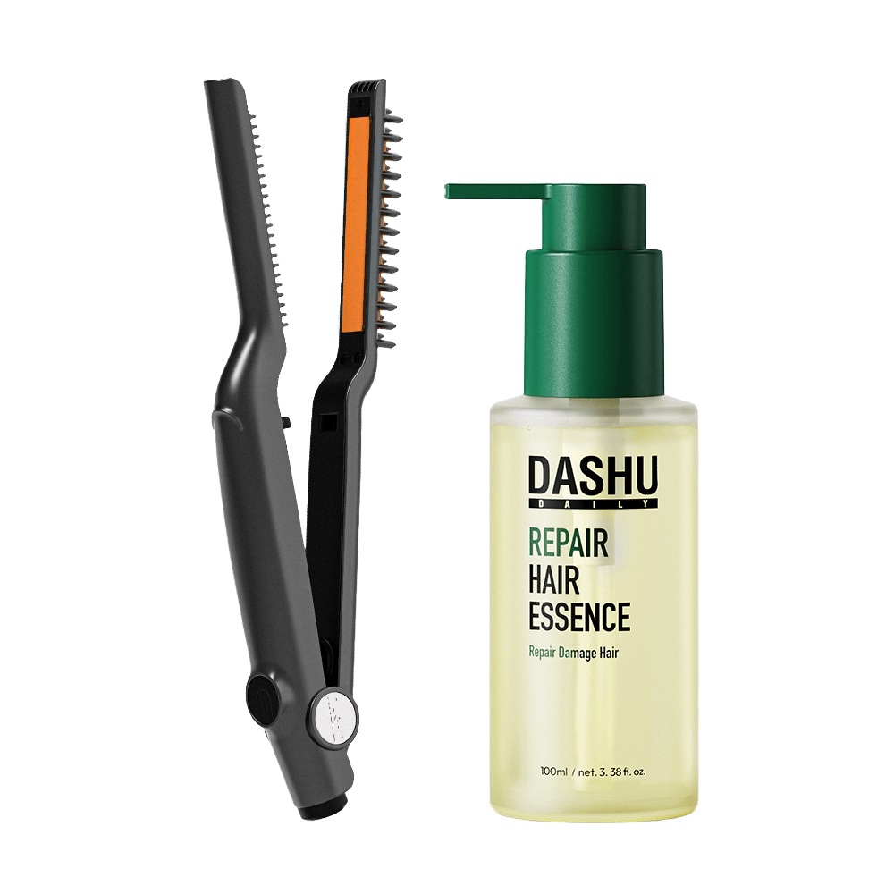 [Nポイント+10%積立] ダシュ デイリー イージー スリム スタイラー + デイリーリペア ヘアエッセンス 100ml