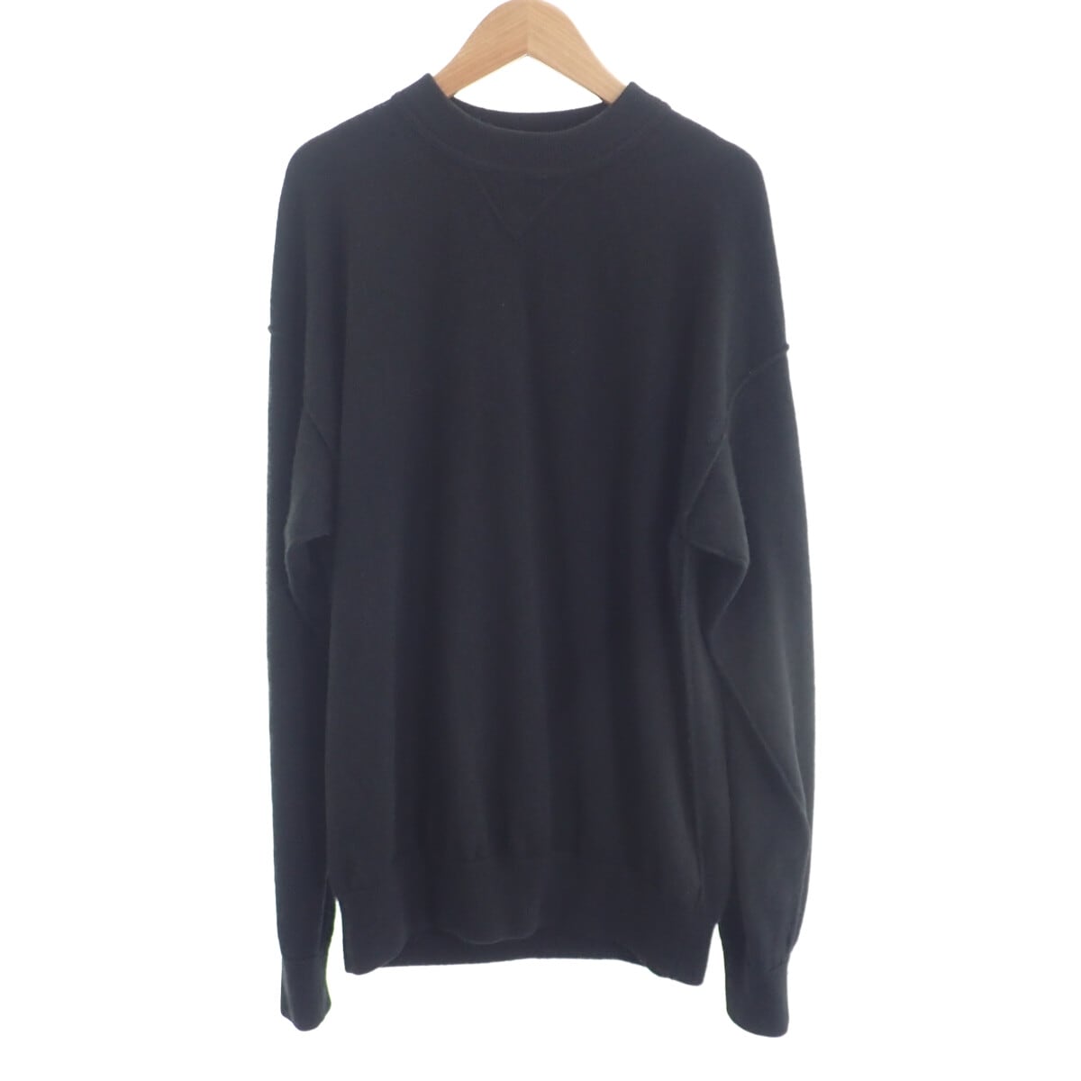 【ABランク】 インサイドアウト トップス セーター シルク カシミヤ ブラック XS メンズ 【ISEYA】