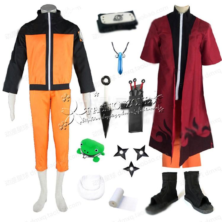 ナルト NARUTO 風 うずまきナルト コスプレ衣装 靴 大人子供用サイズ コスチューム 演出服 アニメ ゲーム ハロウィン cosplay 変装