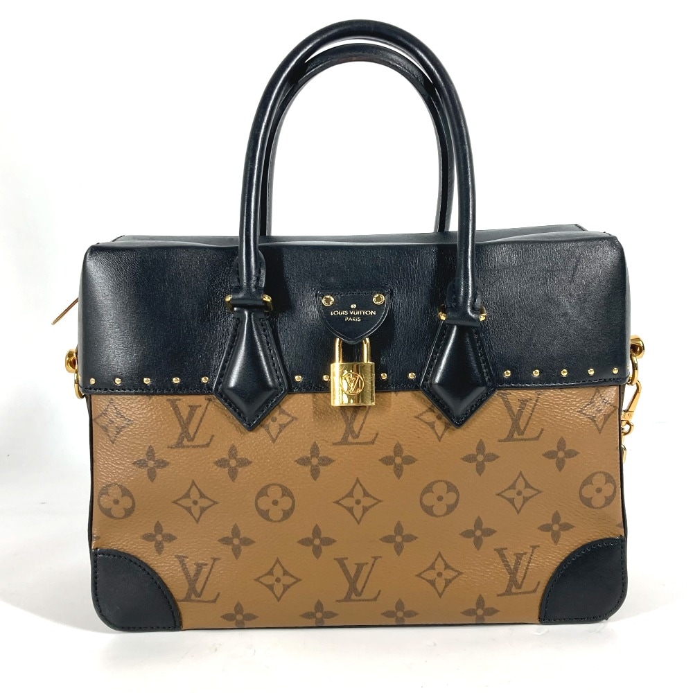 ハンドバッグ M43595 シティマル モノグラム リバース ミニボストンバッグ カバン チェーン モノグラムリバースキャンバス ベージュ