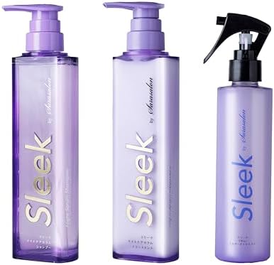 スリーク バイ サラサロン ナイトケアセラム シャンプー & トリートメント 本品 各360ml ＋ 3Wayミルキーオイルミスト 200ml 3点セット