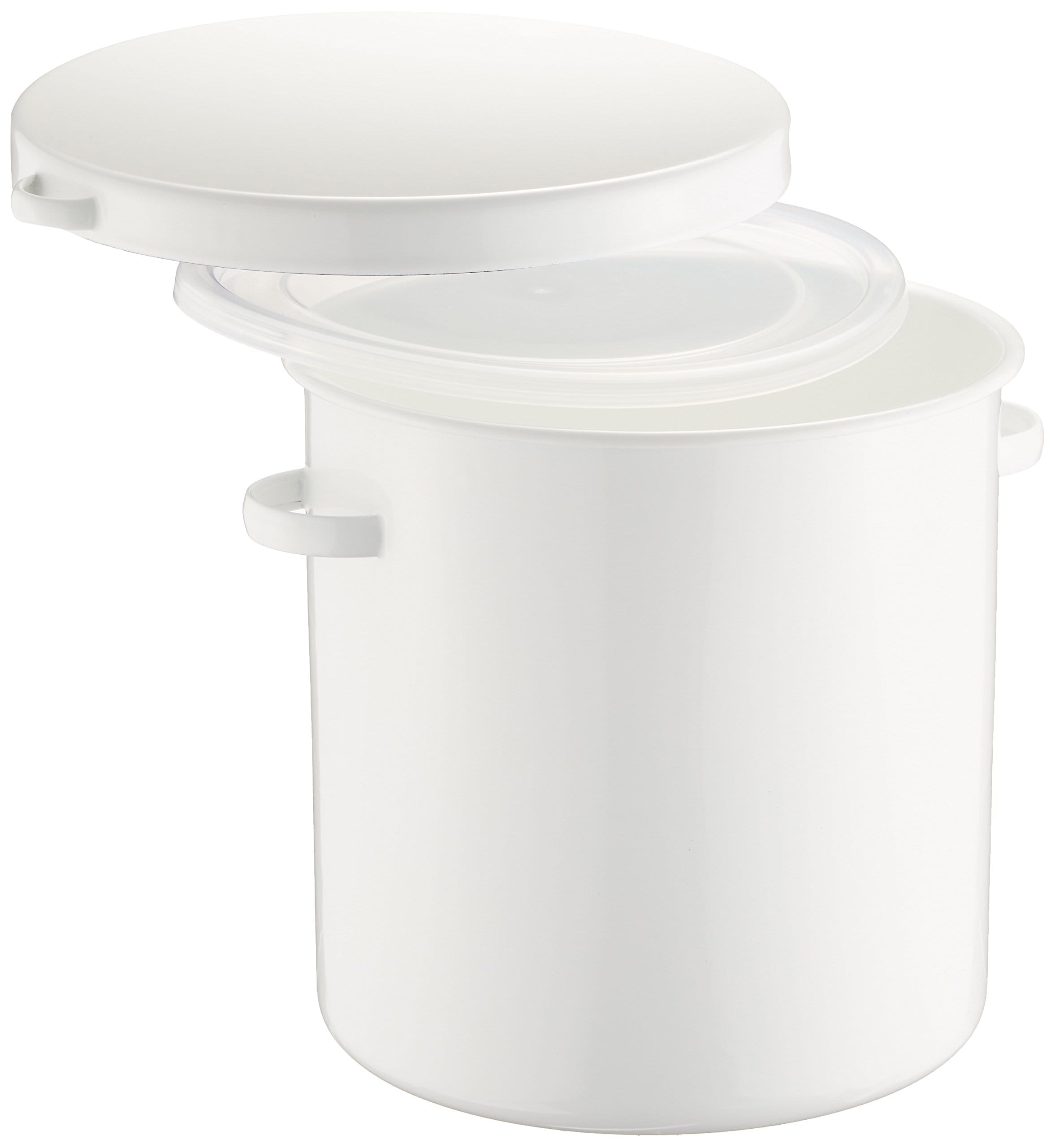 野田琺瑯 ホワイト保存容器 ラウンドストッカー27ｃｍWRS-27