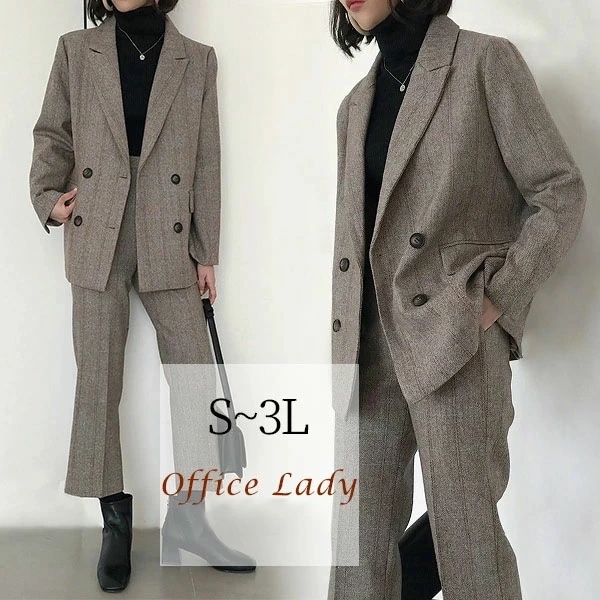 パンツスーツ スーツ レディース セットアップ 洗える ビジネススーツ セレモニースーツ リクルートスーツ レディーススーツ 大きいサイズ フォーマル 入学式 ママスーツ 七五三 オフィス 通勤