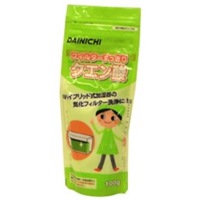 他サイト： ダイニチ工業 H010010 加湿器フィルター洗浄用クエン酸の商品画像