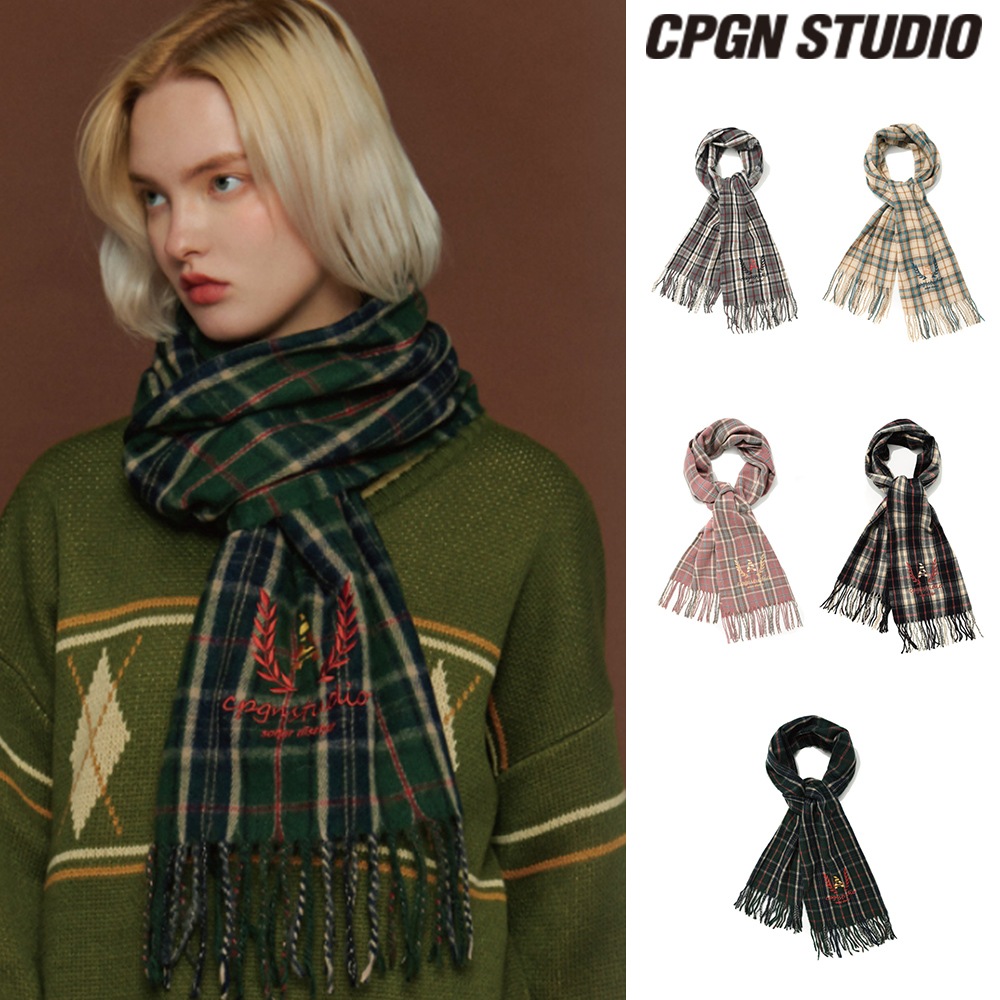 【CPGN STUDIO】 Heritage Check Muffler 5,051円