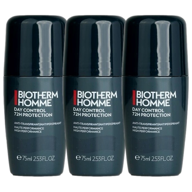 ビオテルム オム エクストリーム 72H デオドラント ロールオン 75ml×3 【お得！】3個セット 13,048円