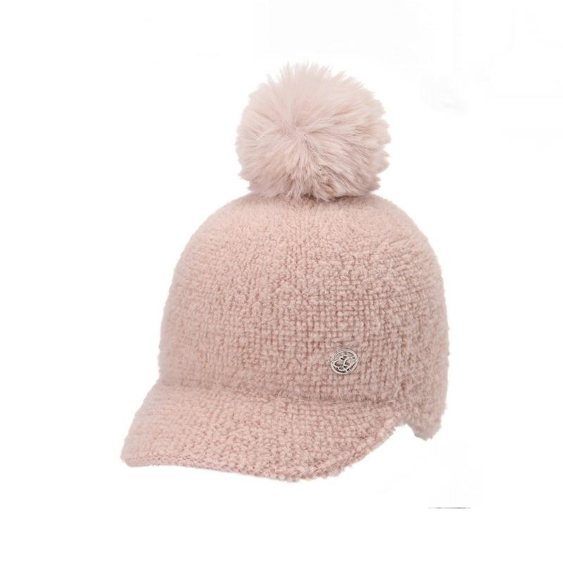 耳当てボンボンニットキャップ6K874050_SC