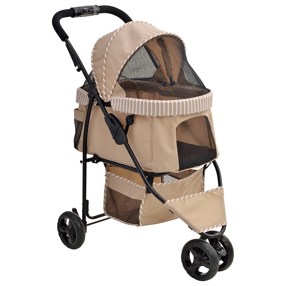 ＧＥＸ　わんわんカート　スマートハンディ　Ｓａｆｅｔｙ　ストライプベージュ　ＣＲＣ40―67―17―10―00