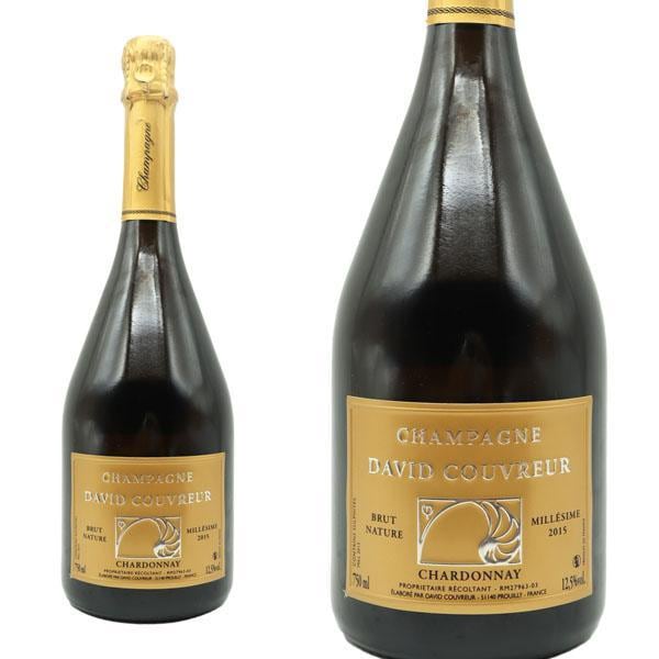 ダヴィッド クヴルール シャンパーニュ ブリュットナチュール ブラン ド ブラン ミレジム 2015 蔵出し限定品 R.M 生産者元詰 クヴルール家